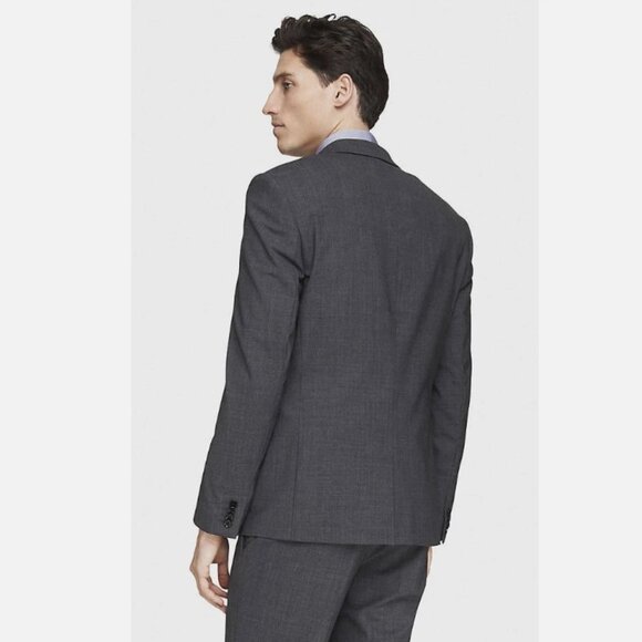 Express EUC Size 40R Men's Photographer Fitted Blazer Jacket - Picture 2 of 8